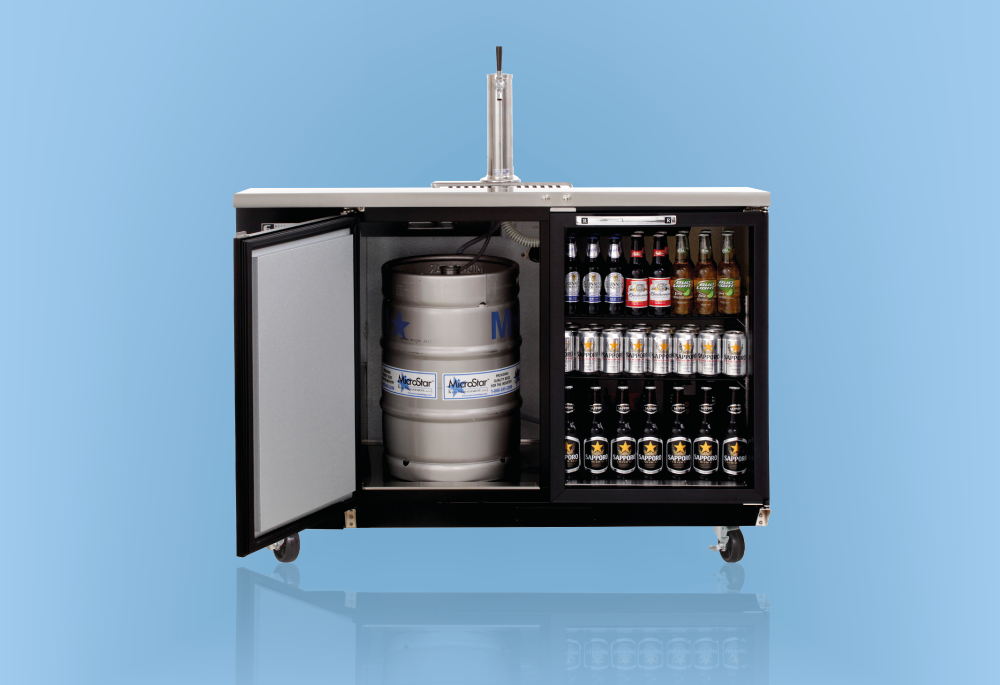commercial beer cabinet