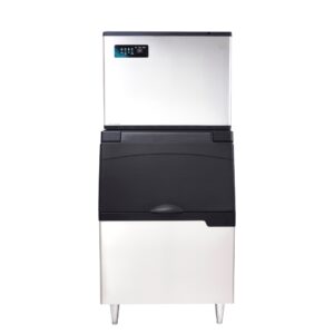 Cube Ice machine by Icetro, AMI-350AD, ice machine producing 330kgs of cube ice daily, commercial ice machine for sale