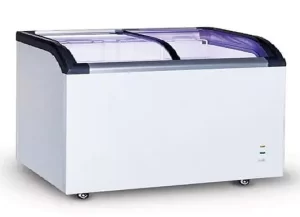 curved top chest freezer