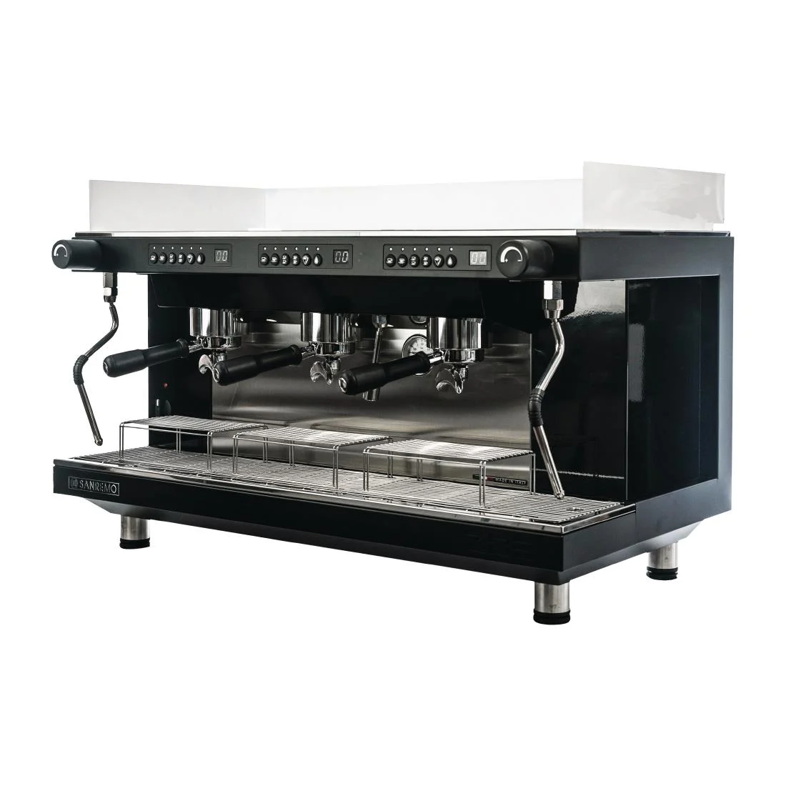SanRemo ZOE Competition Coffee Machine 3 group Tall - Black Frame PEJ-FA524