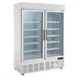Polar G-Series 2 Door Upright Display Freezer 920Ltr