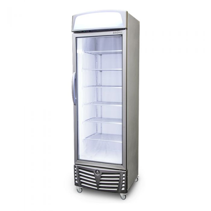 BROMIC UF0440LS-NR | 440L Upright Display Freezer with Lightbox