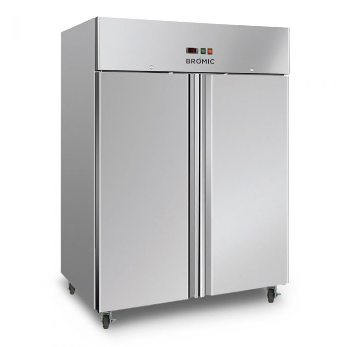 BROMIC UF1300SDF-NR | 2 Door Upright Storage Freezer