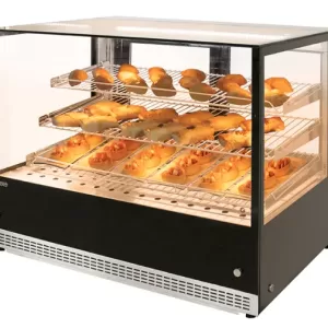 Airex Countertop Heated Square Food Display AXH.FDCTSQ