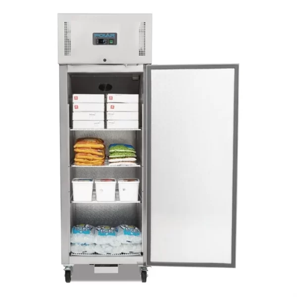 Polar G-Series Upright Freezer Stainless Steel 600Ltr DL894-A, commercial upright freezers for sale, upright freezer with single door, double door upright freezers for sale, triple door upright freezers in Australia