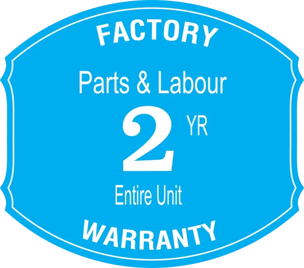 hoshizaki warranty 2 years parts and labour