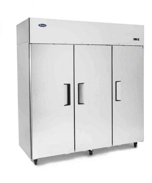 Atosa Stainless-steel Upright Three Door Freezer MBF8003