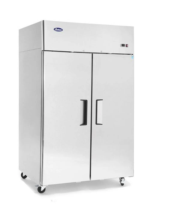 Atosa Stainless-steel Upright Double Door Freezer MBF8002