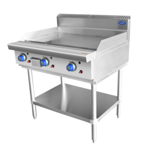 Cookrite Gas Hotplate with stand AT80G9G-F-NG, AT80G9G-F-LPG, 900mm wide hot plate for sale in australia, commercial griddle in australia