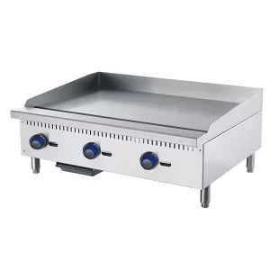 Cookrite Countertop Gas Griddle ATMG-36, 910mm wide gas griddle for sale, commercial gas griddle in australia, hot plate