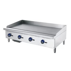 Cookrite Countertop Gas Griddle, ATMG-48 | 1220mm wide gas griddle for sale, commercial gas griddle in australia, hot plate