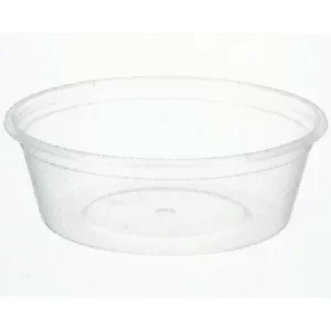 8oz Round Takeaway Container Base, round takeaway container