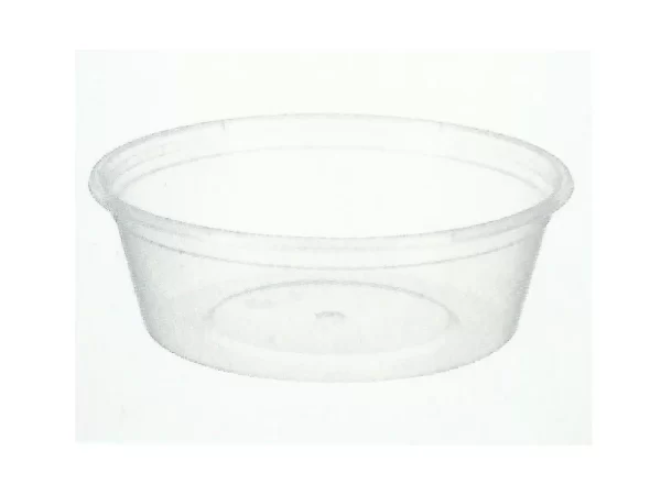 8oz Round Takeaway Container Base, round takeaway container