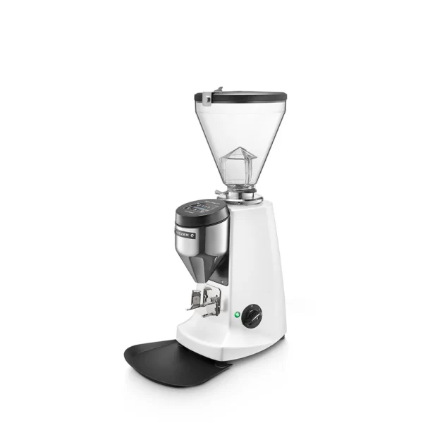 Mazzer Coffee Grinder | Super Jolly V Up Electronic, Mazzer Coffee Grinder, professional coffee grinder, commercial coffee grinder, an entry level commercial grinder, white
