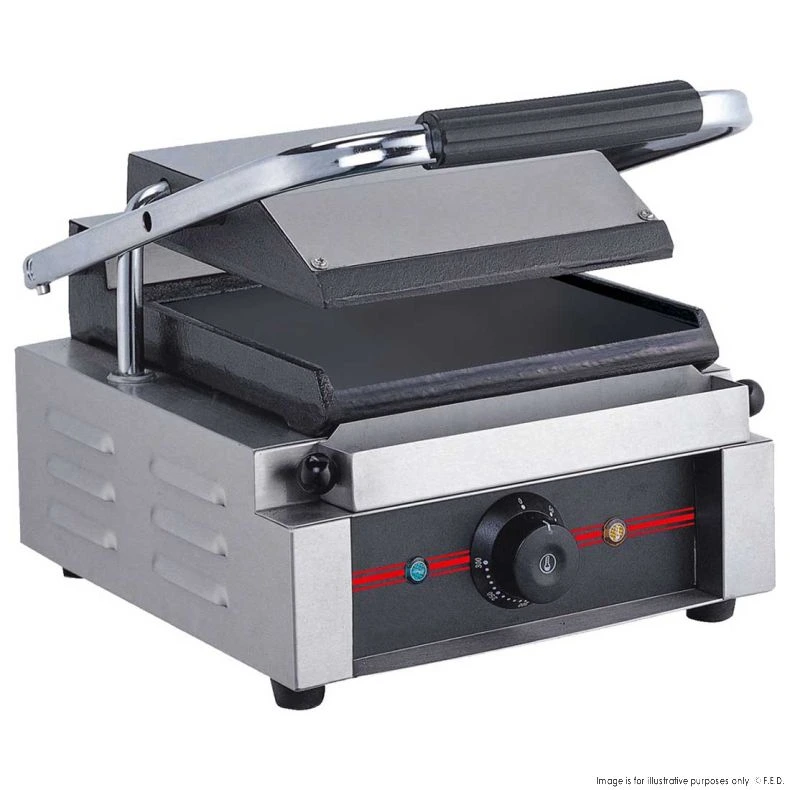 Benchstar Large Single Contact Grill, GH-811EE, single contact grill for sale, commercial cooking equipment for sale, sandwich press for sale in sydney