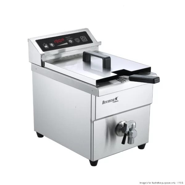 Benchstar Single Tank Induction Fryer IF3500S, Commercial Countertop Induction Fryer, countertop fryer for sale