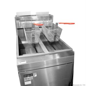Gasmax Superfast Twin Vat Fryer RC400TE | NG/LPG, commercial fryer for sale, deep fryer for sale