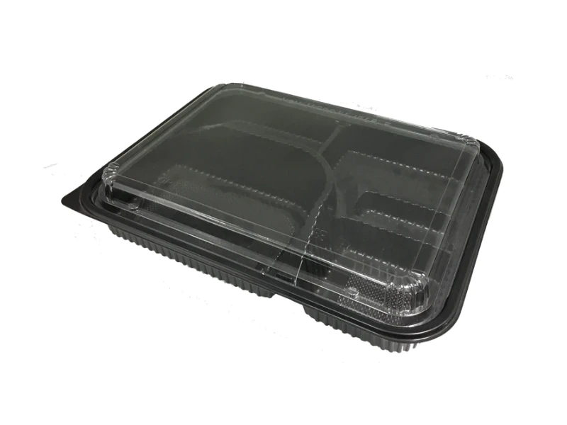 Japanese Bento Box with 5 compartments and lid, japanese bento box for sale, japanese bento takeaway box, japanese bento lunch box for sale
