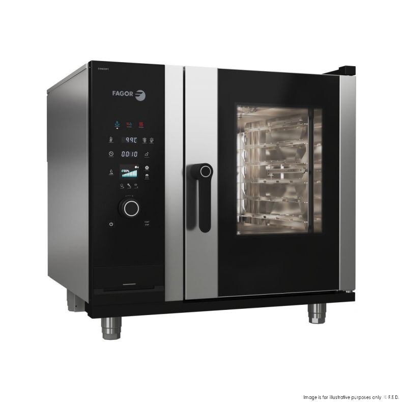 Fagor IKORE Concept 6 Trays Combi Oven, CW-061ERSWS, commercial oven for sale, combi oven for sale,