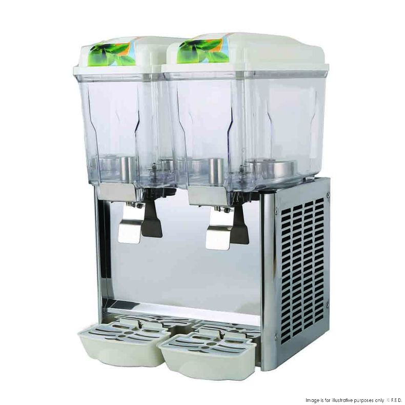 FED double Bowl Juice Dispenser, KF12l-2, commercial juice dispenser for sale