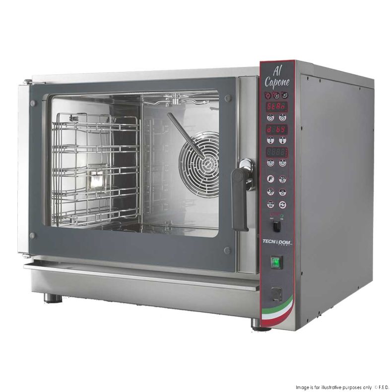 5 Tray combi oven, commercial oven for sale, commercial combi oven for sale, commercial combination oven for sale, TDC-5VH, TECNODOM by FHE 5 Tray Combi Oven