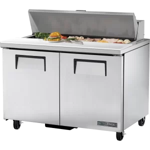 TSSU-48-12-HC,commercial prep fridge for sale, salad prep fridge for sale, prep fridge for sale, True Salad Prep Counter