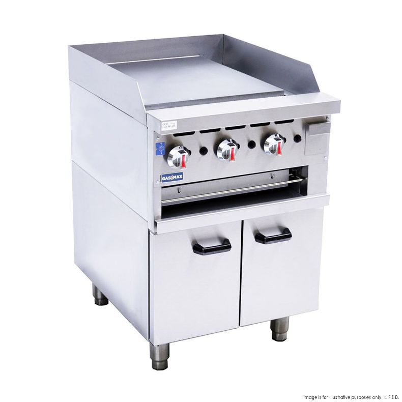 Gasmax Gas Griddle and Gas Toaster with Storage, GGS-24, GGS-24LPG
