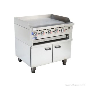 Gasmax Gas Griddle and Gas Toaster with Storage, GGS-36, GGS-36LPG