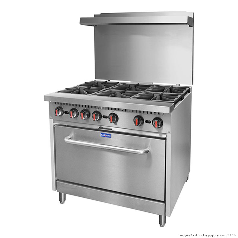 Gasmax 6 Burner With Oven Flame Failure, S36(T), S36(T)PLPG