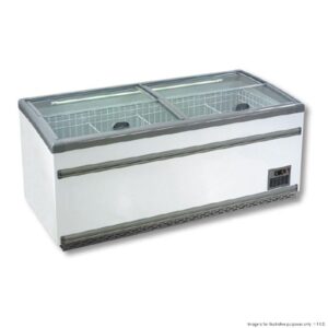 Thermaster Supermarket Island Dual Temperature Fridge Freezer, ZCD-E185S
