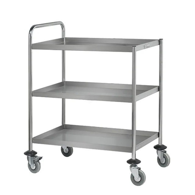 Simply Stainless Three Tier Trolley, SS15