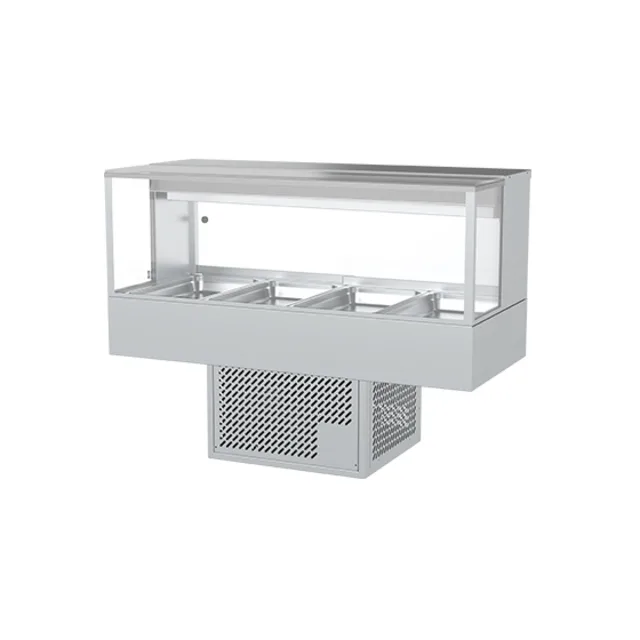 Woodson 4 Module Square Cold Food Display, WR.CFSQ24