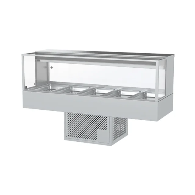 Woodson 5 Module Square Cold Food Display, WR.CFSQ25