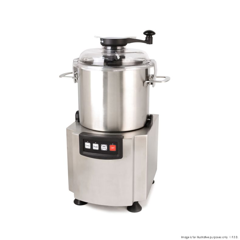 Yasaki Double Speed 12L Bench Top Cutter Mixer, BC-12V2