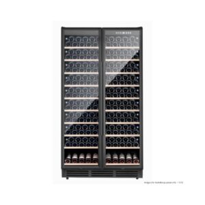 Thermaster Dual Zone Two Door Premium Wine Cooler, WB-218B